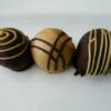 Peanut Butter and Chocolate Cake Truffles.